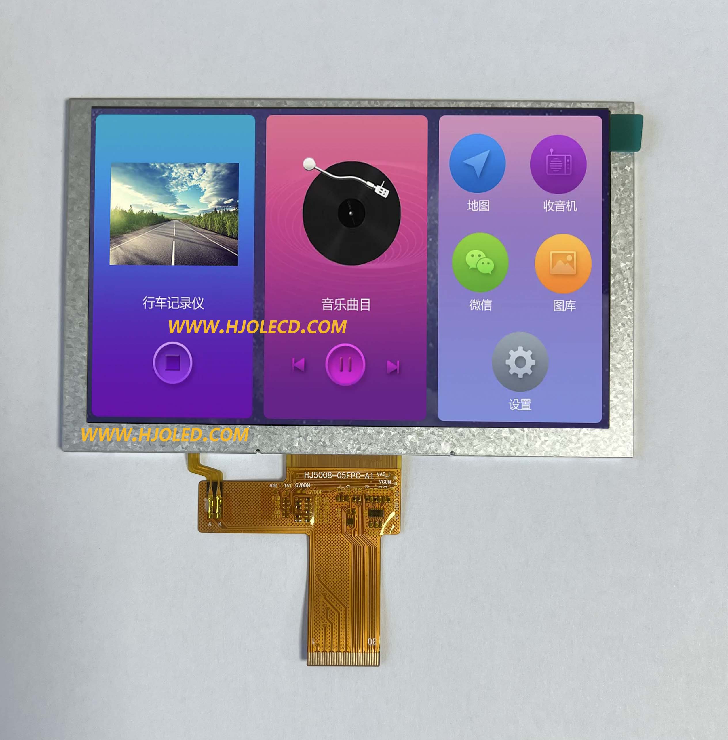 5�����TFT�M��INCELL�ֱ���1024*600���|����MIPI�ӿ�