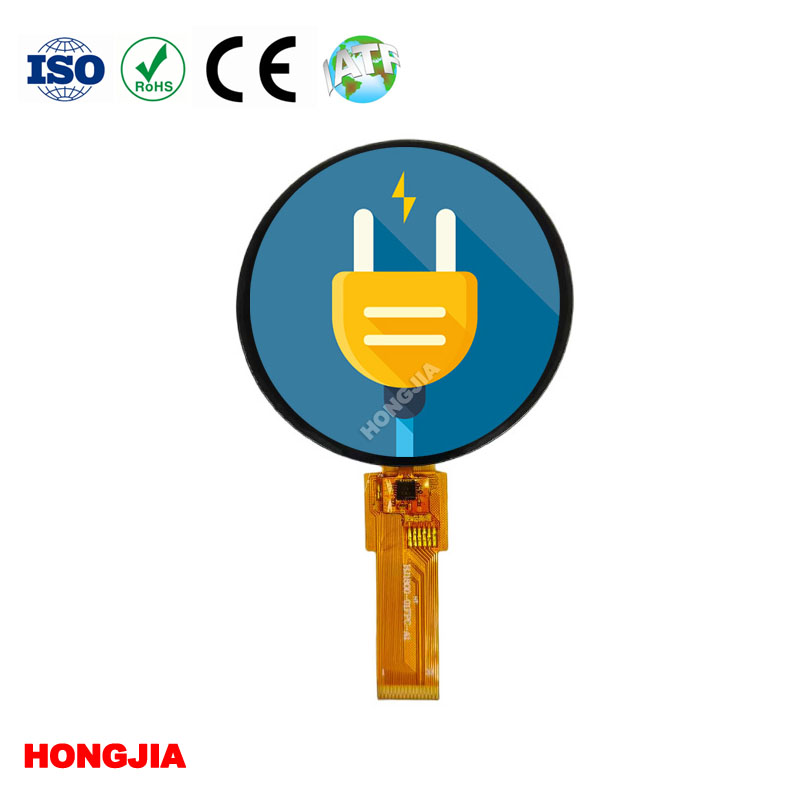 ���պ���Ļ������1.8��A��360*360�ֱ���֧��SPI/MCU/QSPI/MIPI�ӿ�